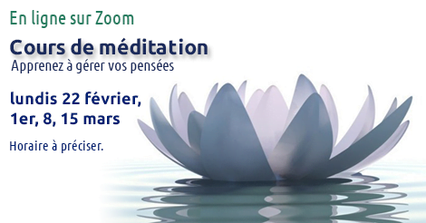Cours de méditation soir