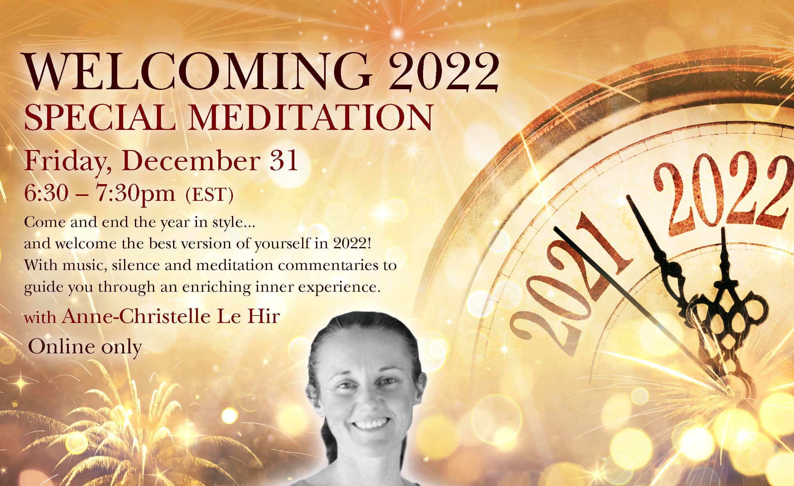 WELCOMING 2022 Special Meditation