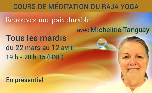 Annonce Cours de méditation