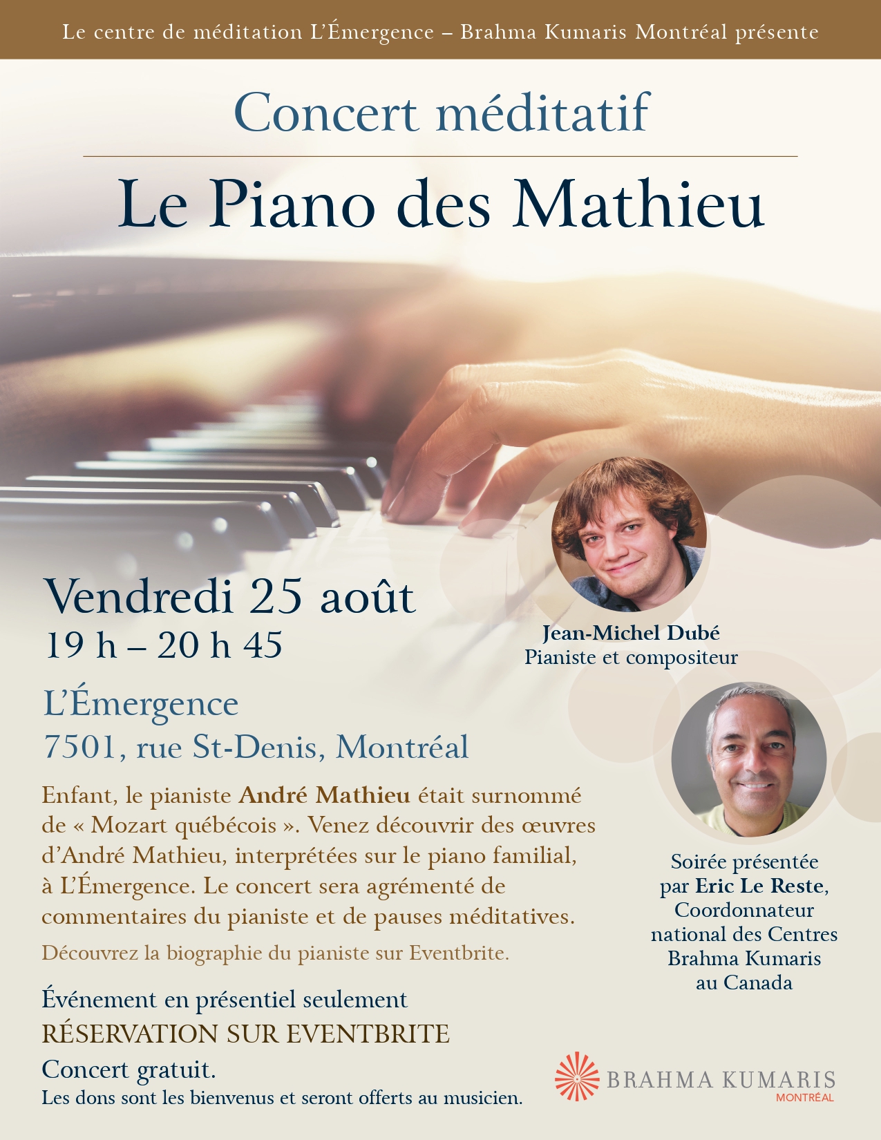 Concert méditatif | Le Piano des Mathieu