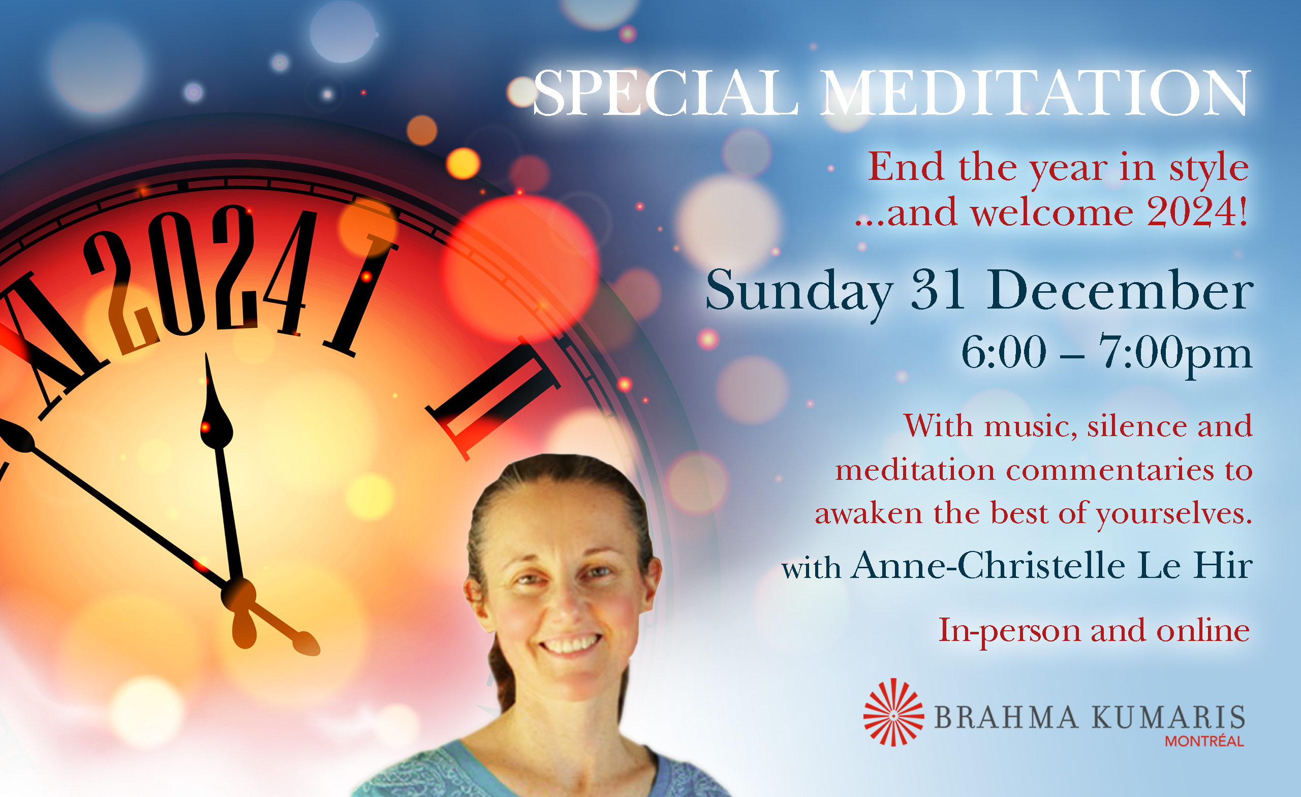 WELCOMING 2024 Special Meditation Brahma Kumaris Montr Al   MTL NYE 2024 ENG 2 