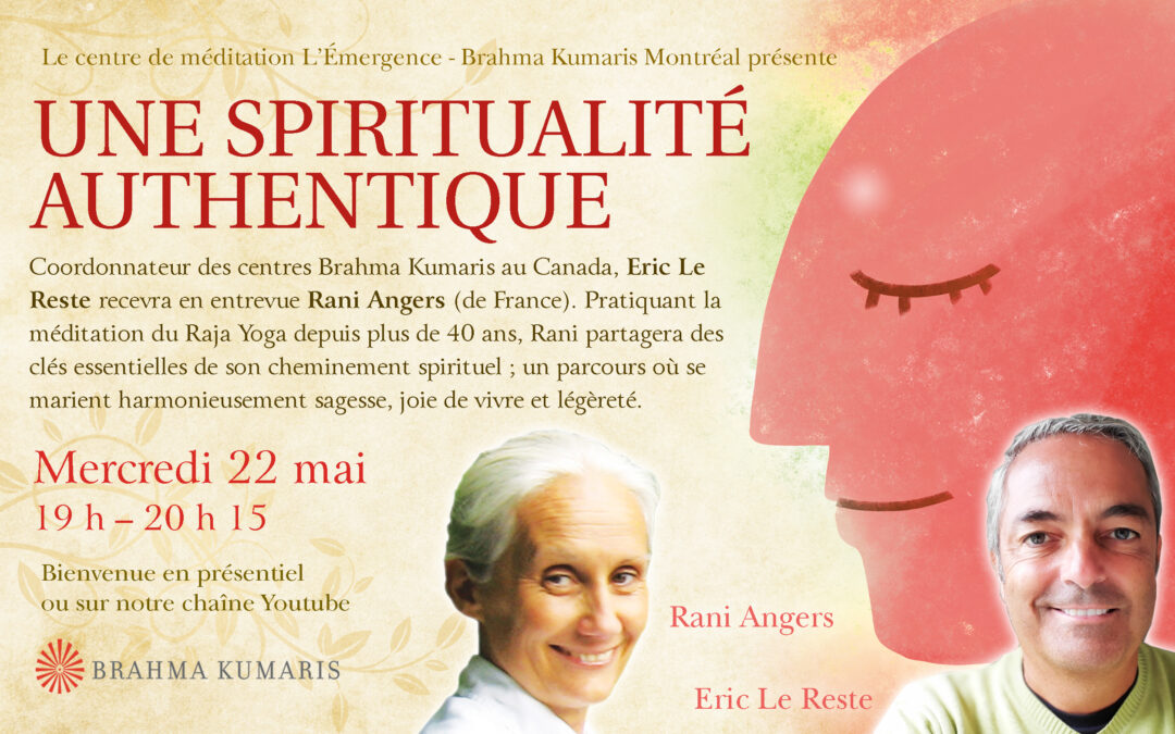 Entrevue : Une spiritualité authentique, avec Rani Angers