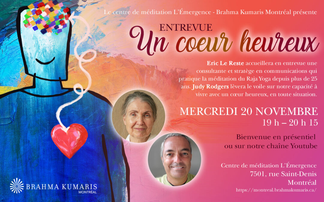 Entrevue : Un coeur heureux, avec Judy Rodgers