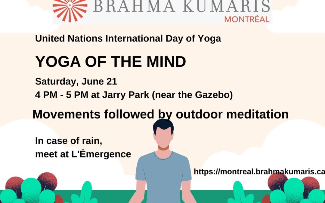 YOGA OF THE MIND – A Special Celebration of International Yoga Day