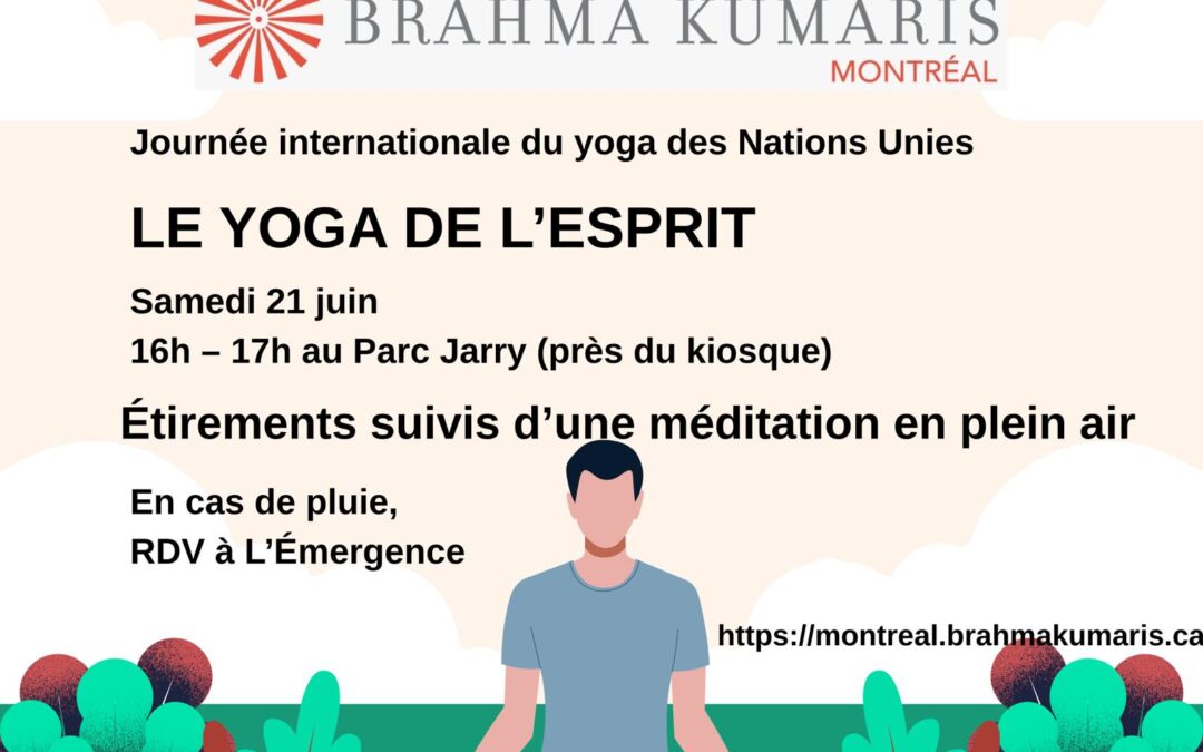YOGA DE L’ESPRIT – Une Célébration Spéciale de la Journée Internationale du Yoga