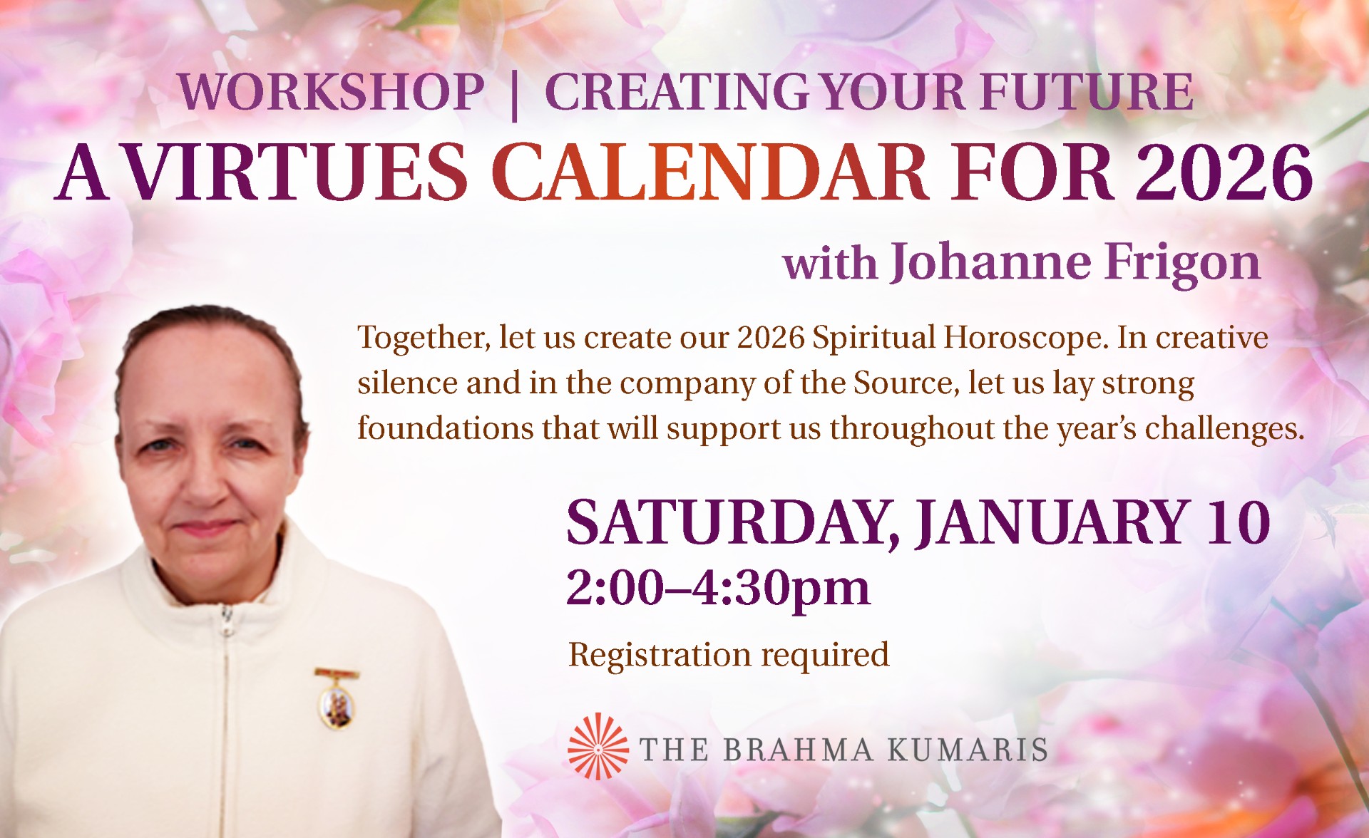 In Person Workshop | Creating Your Future