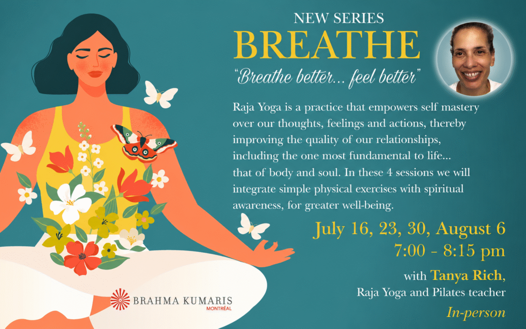 NEW SERIES | BREATHE – “Breathe better….feel better”